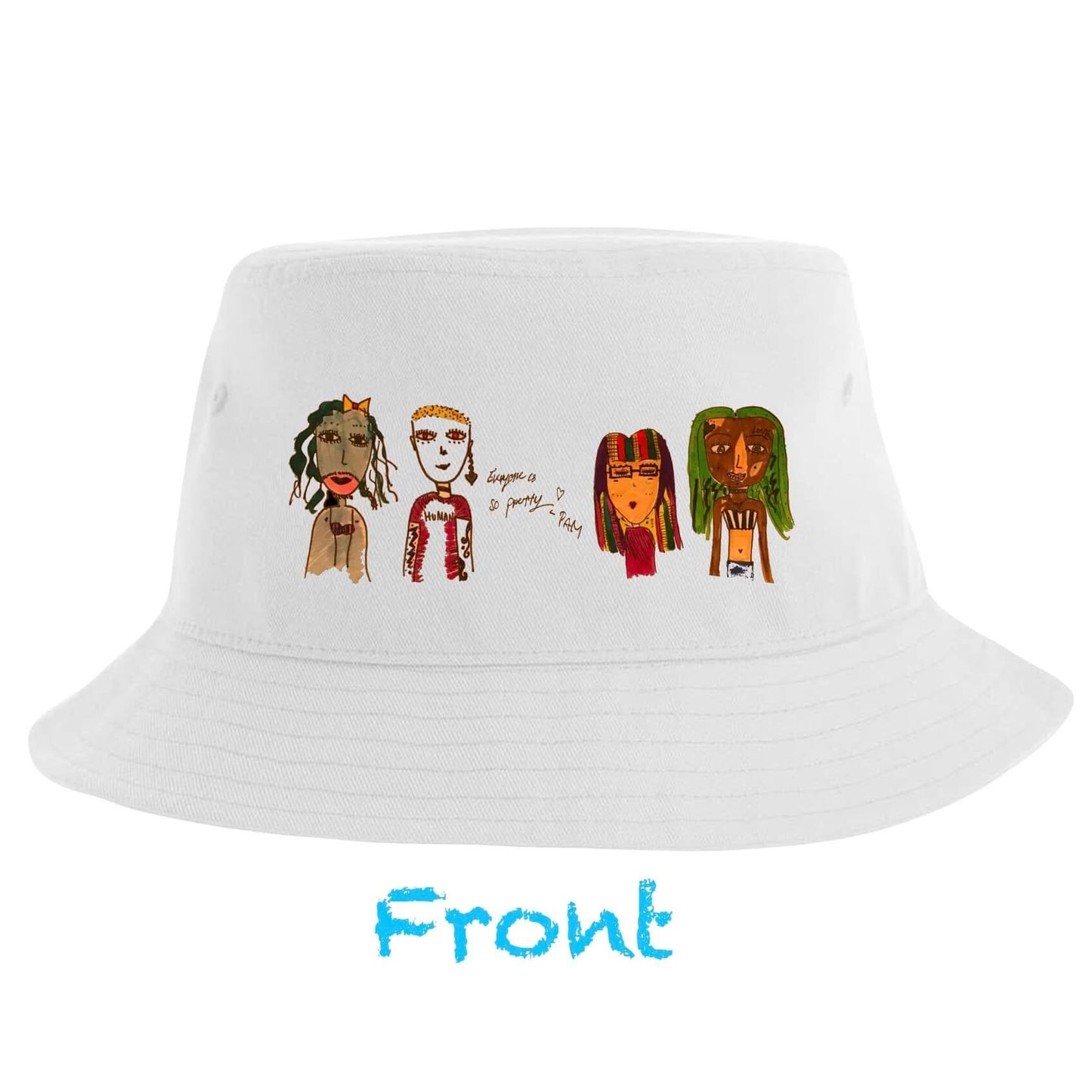 十人十色 Junin Toiro “Humans” - Everyone is Pretty - Bucket Hat