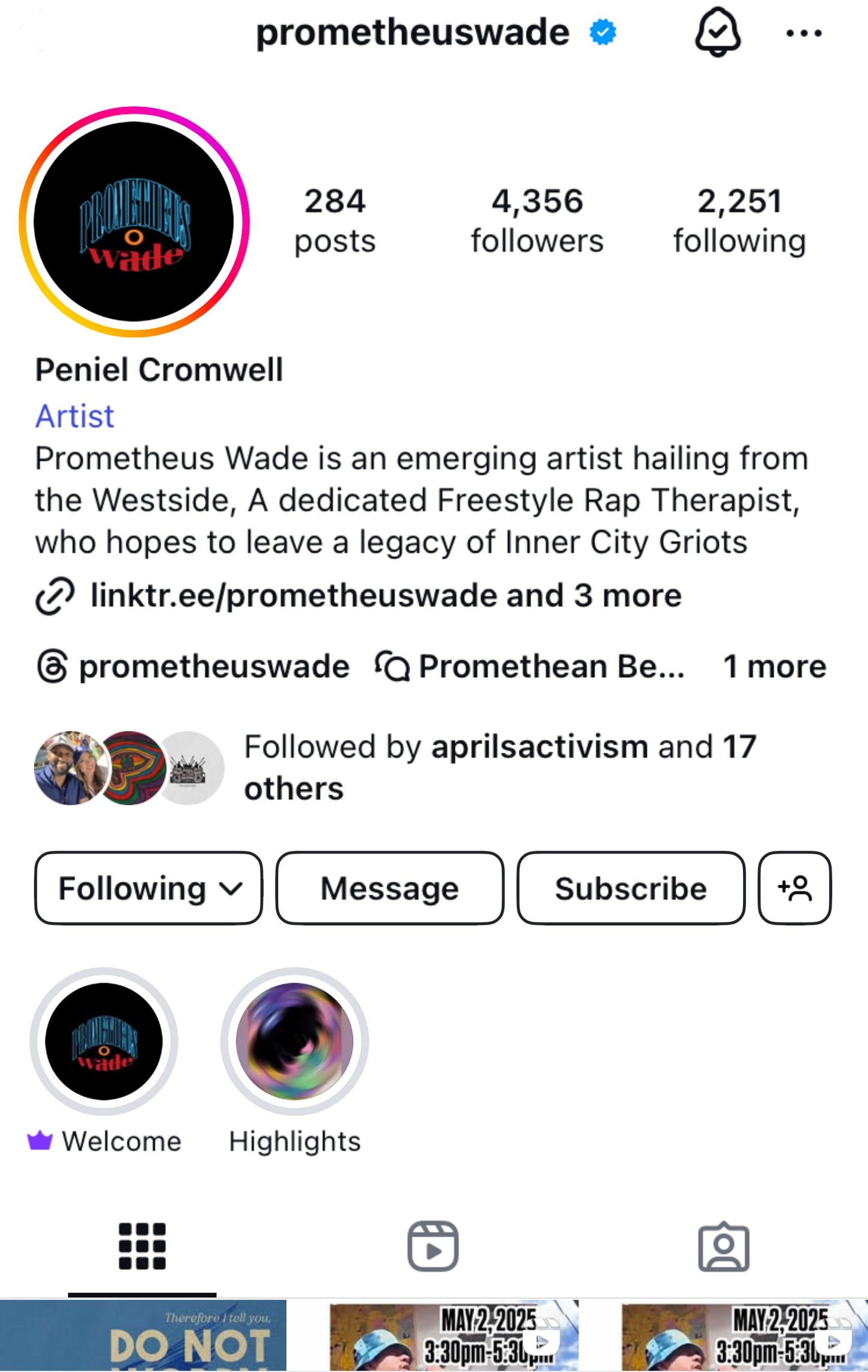 Prometheus Wade “Ayo! It’s Wade” Tee