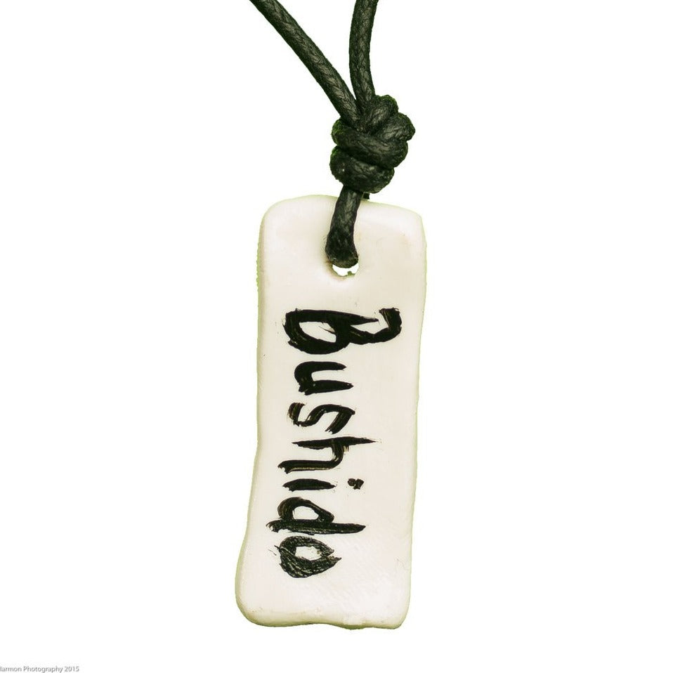 "Bushido" Japanese Calligraphy Jewelry