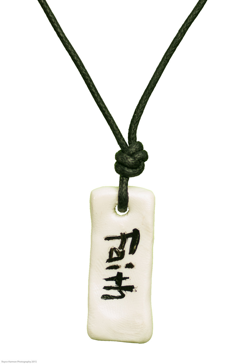 "Faith" Japanese Calligraphy Jewelry