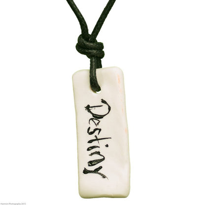 "Destiny" Japanese Calligraphy Jewelry