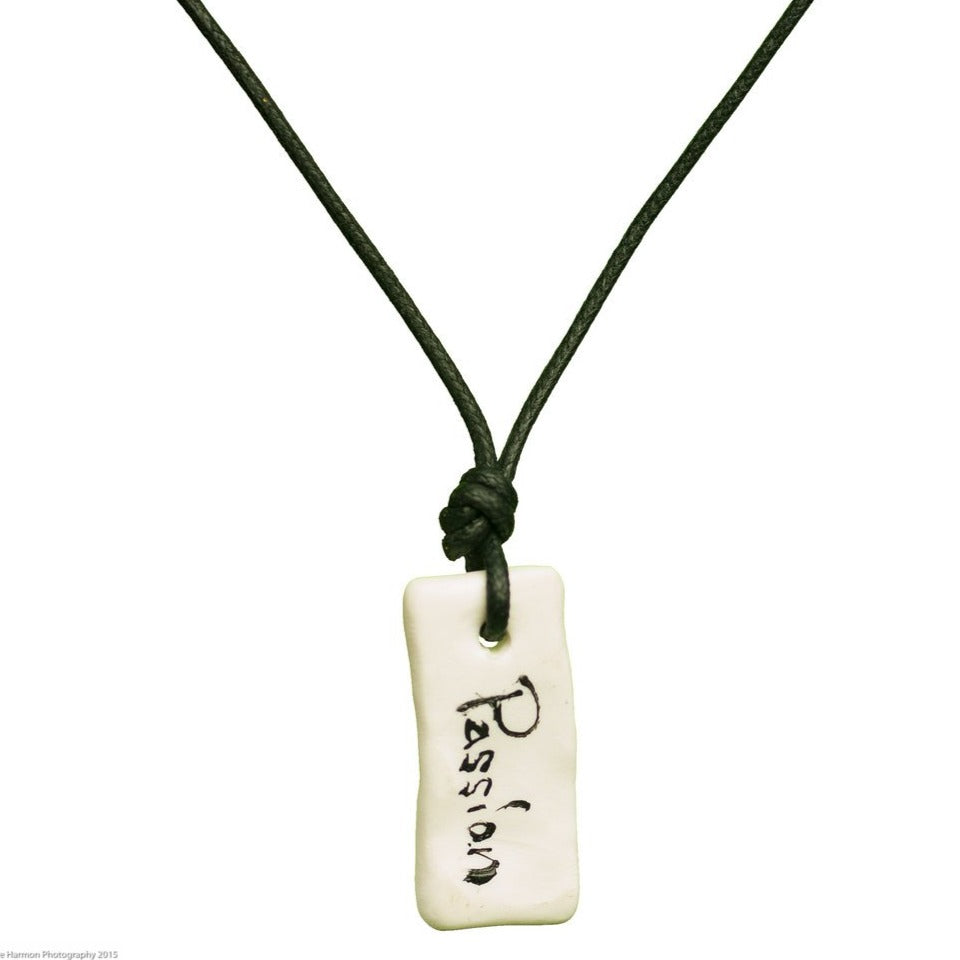 "Passion" Japanese Calligraphy Jewelry